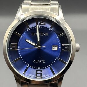 Elgin II EL20151 Men's Blue‑Dial Watch – Stainless Steel Ready to Wear